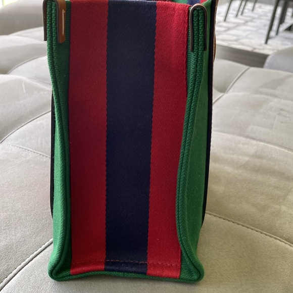 GUCCI Interlocking GG Web Canvas Tote - Picture 7 of 16